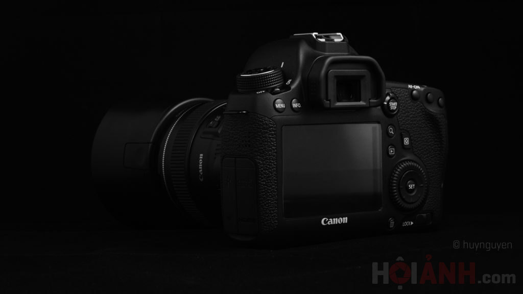 Loạt ảnh chụp Canon EOS 6D 6 Chụp mặt sau máy ảnh 6D